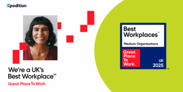 Best Workplaces 2025 badge awarded to Xpedition by Great Place To Work®