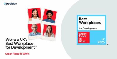 Xpedition awarded UK’s Best Workplaces for Development 2025 badge by Great Place To Work®